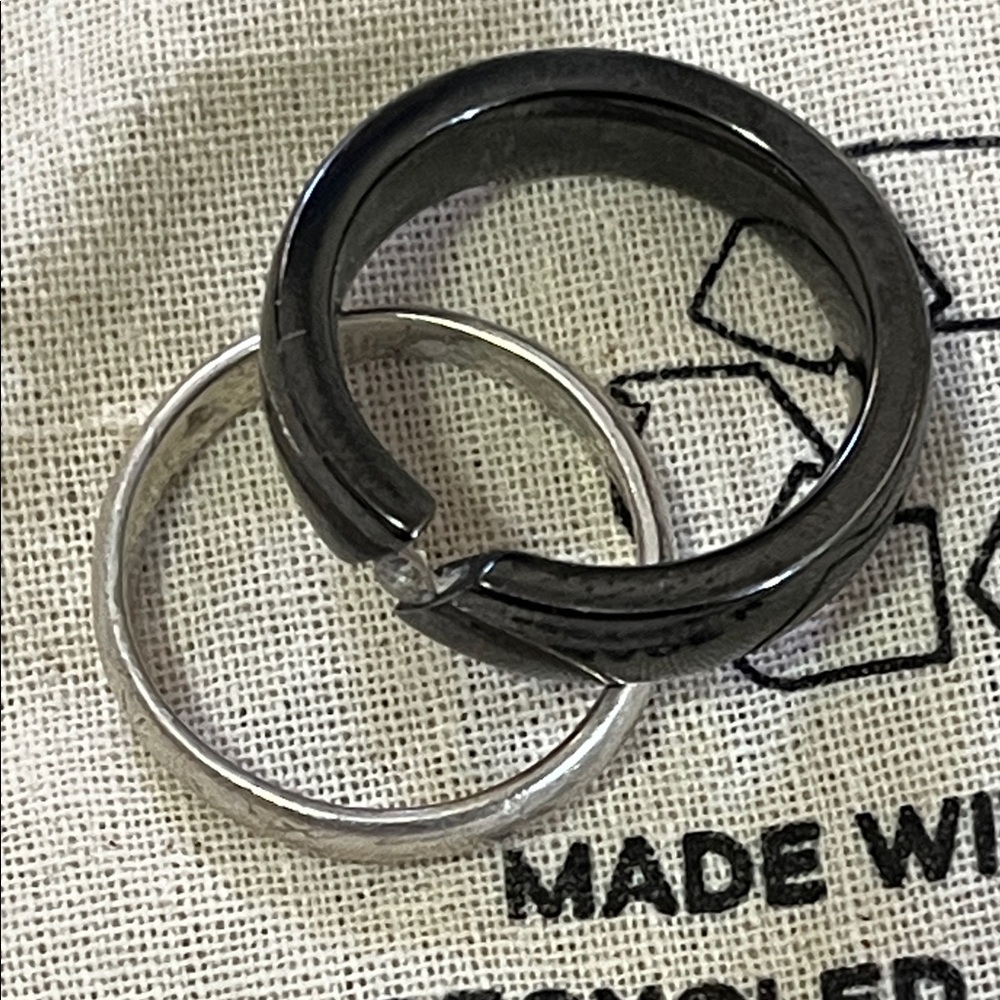 Titanium Men's Dual-Tone Rings - Picture 16 of 16